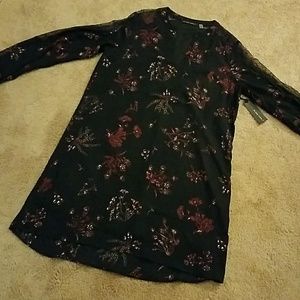 Black tape by Dex shift dress